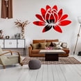 thumbnail image 5 of Bienvenido Lotus Adhesivo de pared acrílico autoadhesivo para sala de estar, sofá, fondo, espejo, adhesivo de pared, 5 of 5