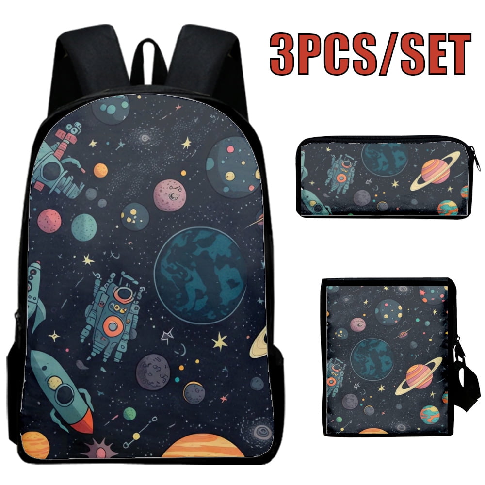 Space Casual Backpack,Bookbag,Backpack For Middle