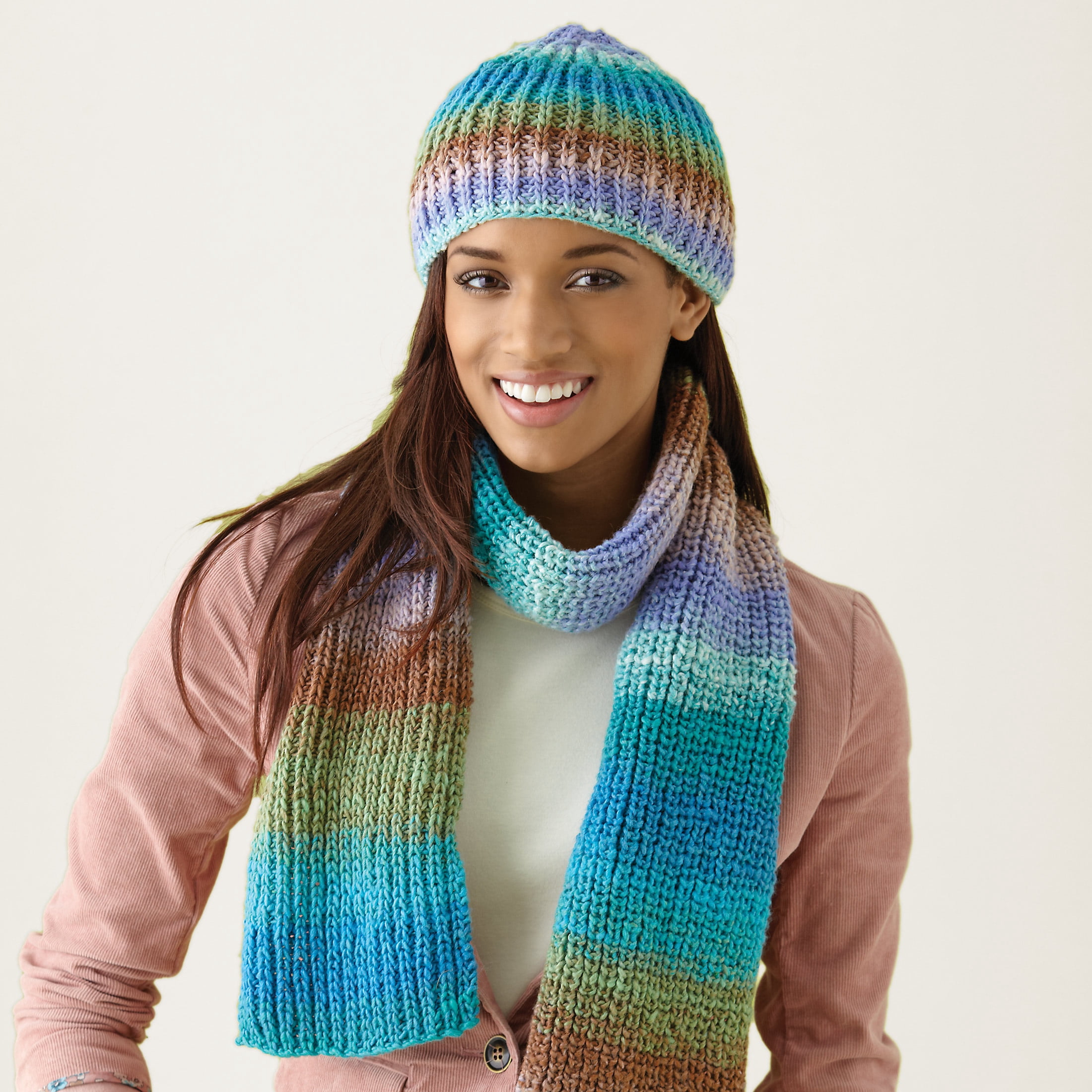 Simplicity Boye I Taught Myself to Knit Kit Multicolor