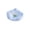 Blue, variant on Decorative Water Bird Feeder with Pool Basin Sealing Design for Garden Patio Balcony Pink