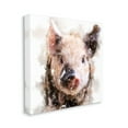 thumbnail image 3 of Stupell Baby Pig Face Abstract Portrait Animals & Insects Painting Gallery Wrapped Canvas Print Wall Art, 3 of 7
