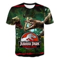 thumbnail image 1 of Camisetas de dibujos animados Jurassic World Dominion para niños y niñas, novedad de verano 2023, camisetas de manga corta, camisetas informales holgadas, ropa 12T Gao Jinjia LED, 1 of 2