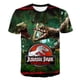 thumbnail image 2 of 2023 verano Jurassic World Dominion camisetas niños dibujos animados niños niñas estampado camisetas niños moda Casual Tops camisetas 1-14 Y6T Gao Jinjia LED, 2 of 2