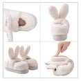 thumbnail image 6 of Sogetch Womens Cute Bunny Slippers Soft Warm Fuzzy House Shoes, 6 of 6