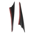 thumbnail image 4 of Zehuanyu  2 Pcs Car Bumper Lip Splitter Fins Side Mirror Seat Rear Diffuser Black, 4 of 8