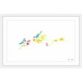 thumbnail image 2 of Marmont Hill "2 Birds" by Maya Gur Framed Painting Print, 2 of 4