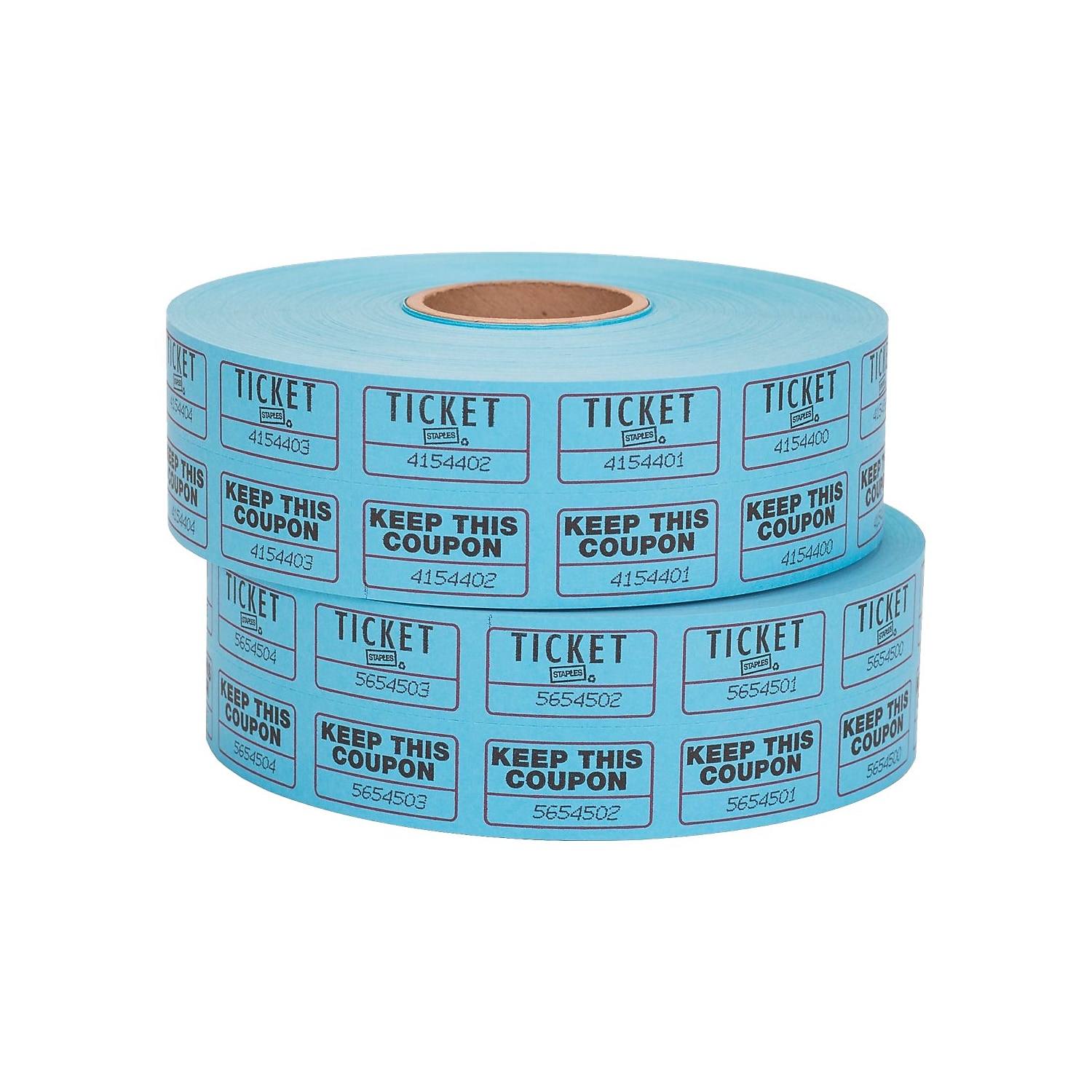 MyOfficeInnovations Double Ticket Roll 2000/Roll 2 Rolls/Pack (19164) 321259