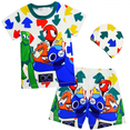 thumbnail image 2 of Maillot de Bain Adolescent Roblox Rainbow Friends avec Costume à Manches courtes-HAPDEN, 2 of 4