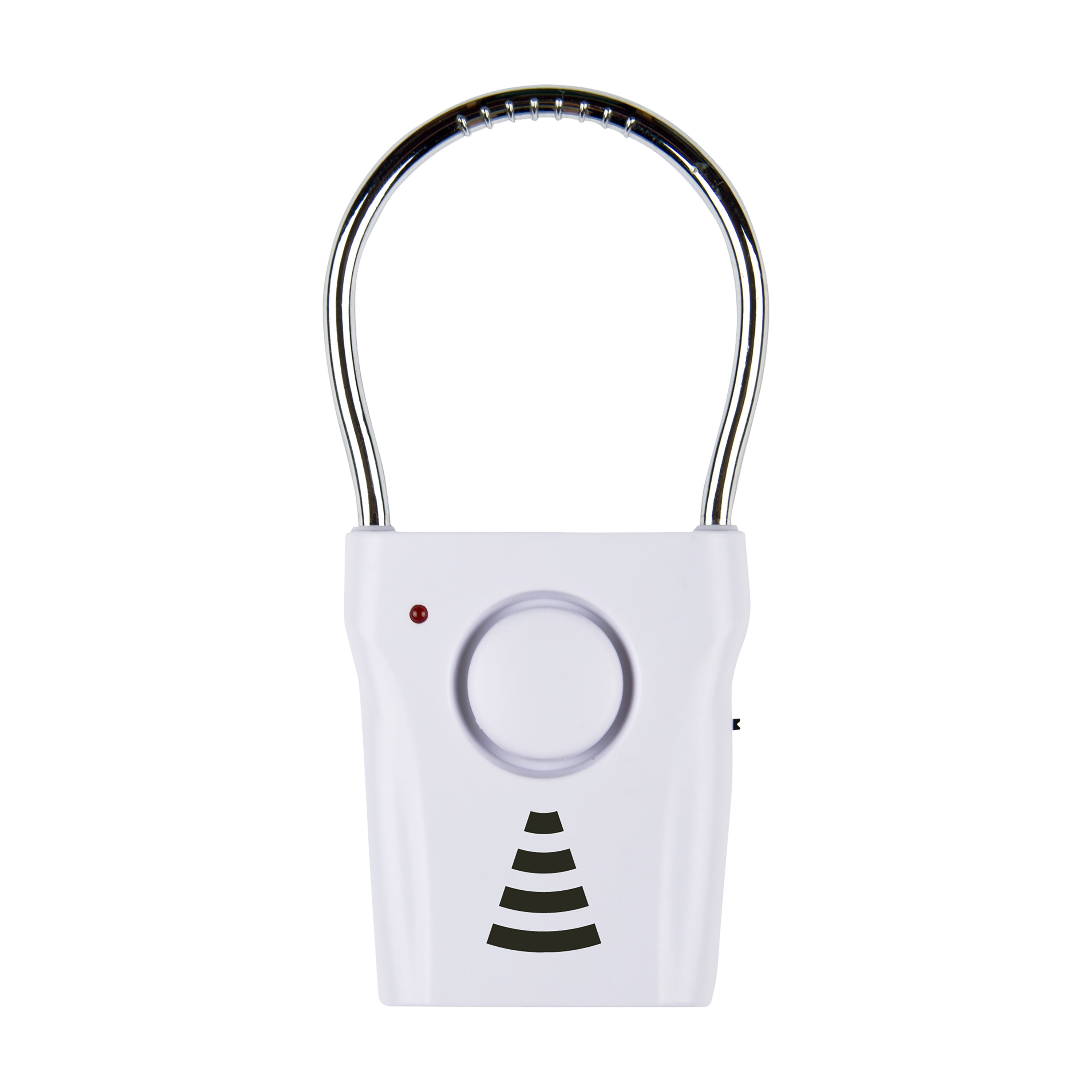 2PCS Wireless Battery Operated Door Alarm Door Handle Knob Hanging Alarm Motion Detector Black