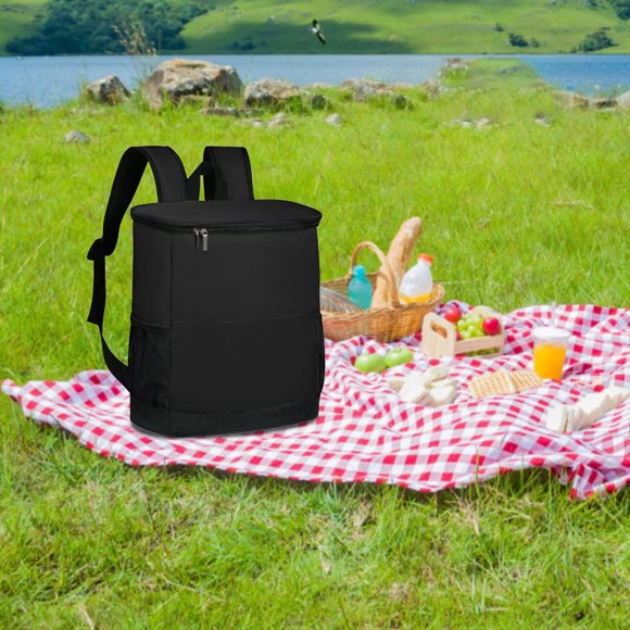 Large Capacity Insulation Cooler Bag for Camping and Hiking – Leakproof Outdoor Backpack for Fishing Picnics and Beach Adventures