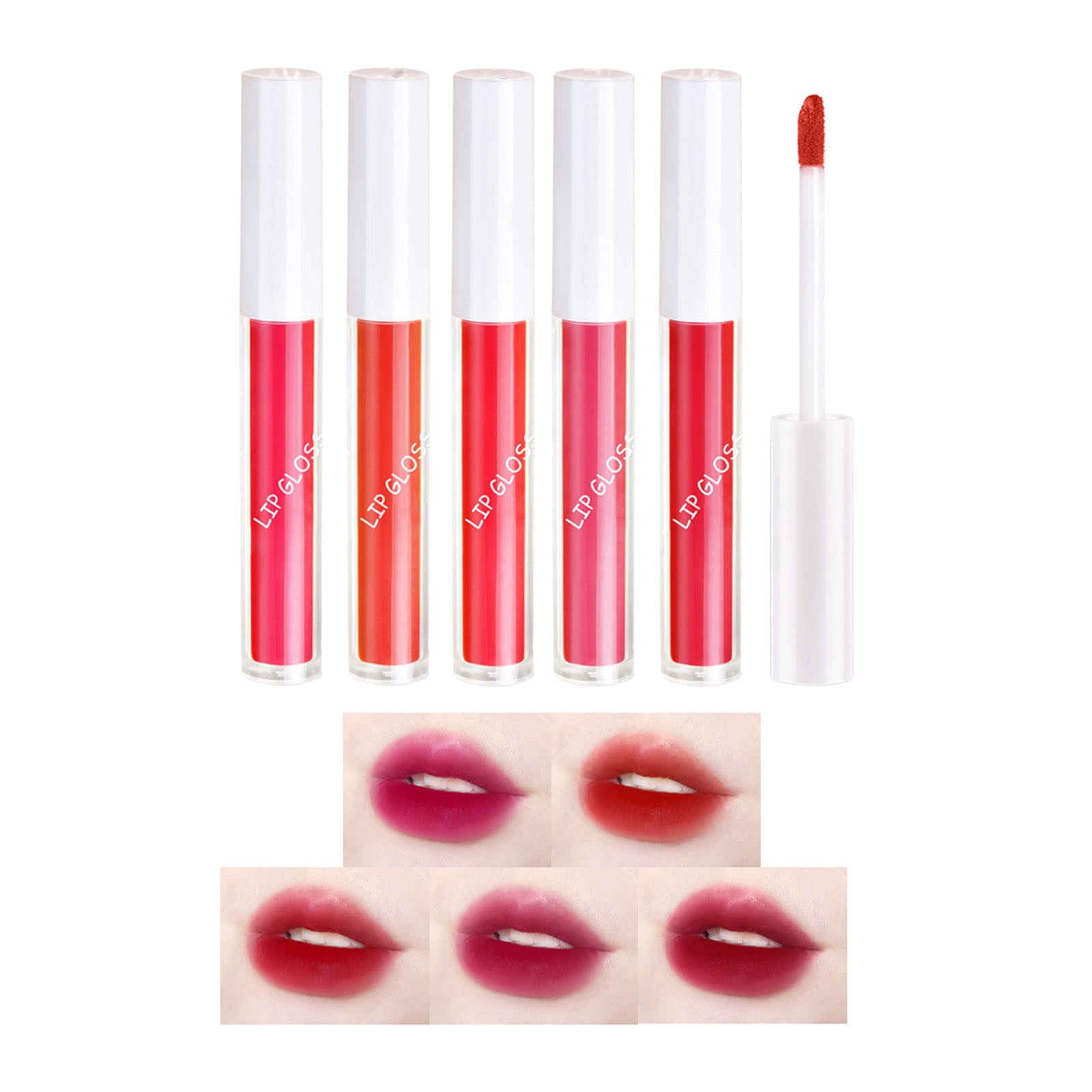 Not So Profusion Sweet Makeup Light Sky Thick Lip Gloss Voltage Lip Gloss Roller Gloss Make up Clear Lipstick Caps All Day Lip Stain 18 Color Ladies Beauty Makeup Sexy Hydrating