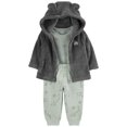 thumbnail image 2 of Set de 3 pzas con Cardigan Carter´s Child of Mine Gris Estampado Osos 24M, 2 of 4