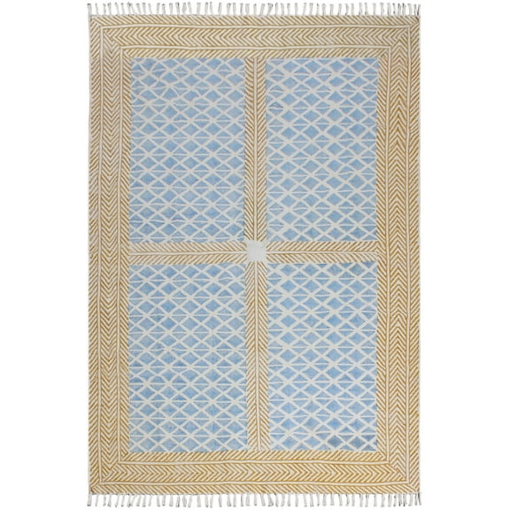 Casavani Kitchen Rug Living Room Floor Mat, Yellow 2x3 feet