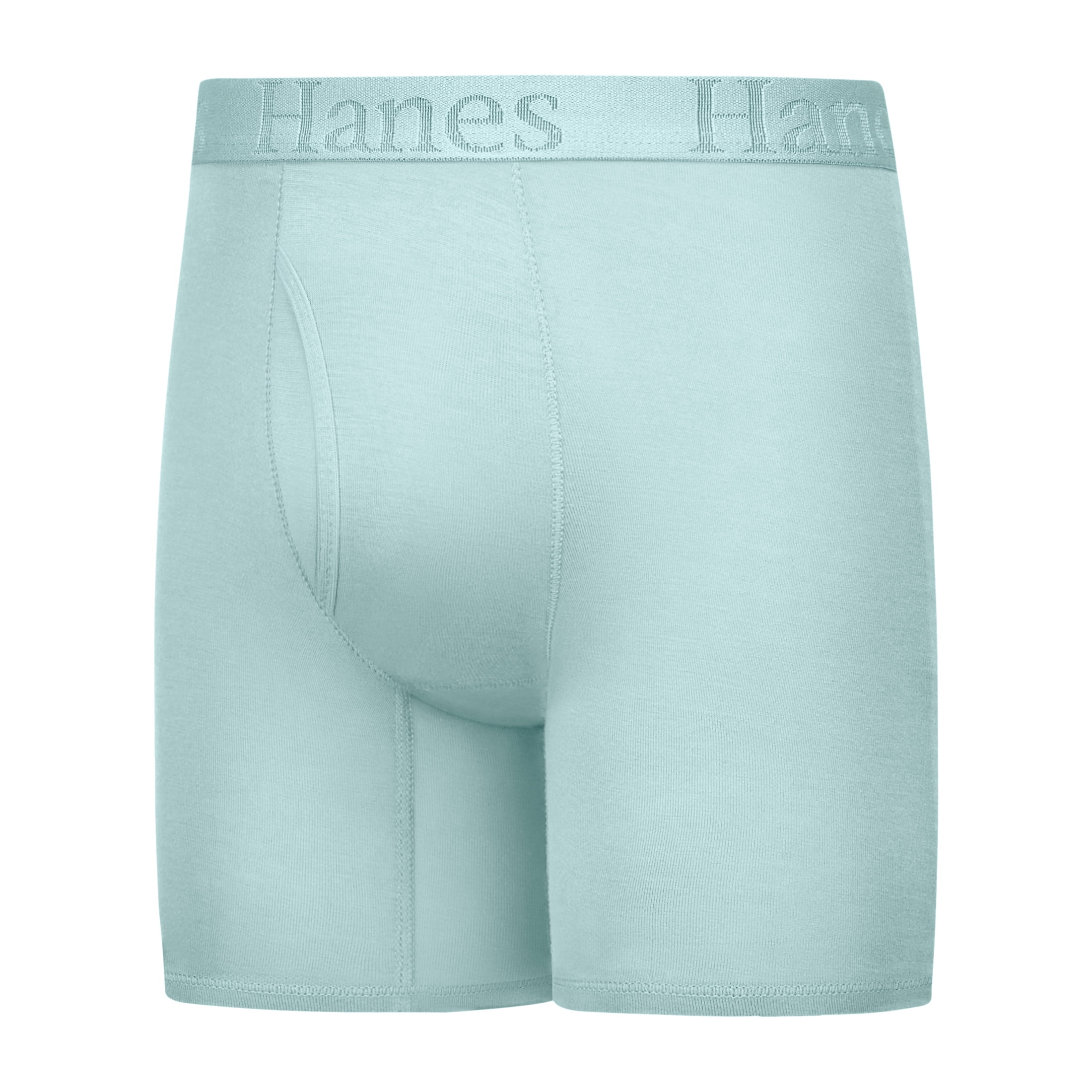 Hanes Boys Underwear Boxer Briefs Pack, 5-Pack, Originals SuperSoft Boxer Briefs, Bamboo from Viscose
