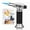 Black/Silver01, variant on Culinary Butane Torch, Professional Cooking Torch Lighter Butane Refillable, Adjustable Flame, Safety Lock for Baking, BBQ, Creme Brule, Heat Shrinking Tubing and Soldering (Butane Gas Not Included)