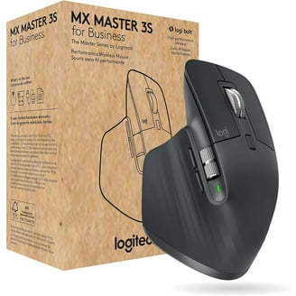 Logitech MX Master 3S Performance Wireless Mouse (Black) with