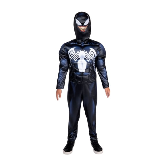 Marvel's Venom Halloween Costume for Children, Boy's Size S (6/7), by Jazwares