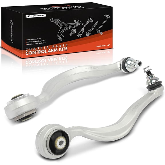 A-Premium 2 x Front Forward Lower Control Arm with Ball Joint & Bushing, Compatible with Mercedes-Benz E300 2017-2019, E400 2017-2018, E53 AMG 2020, CLS450 2019-2021, CLS53 AMG 2019-2021