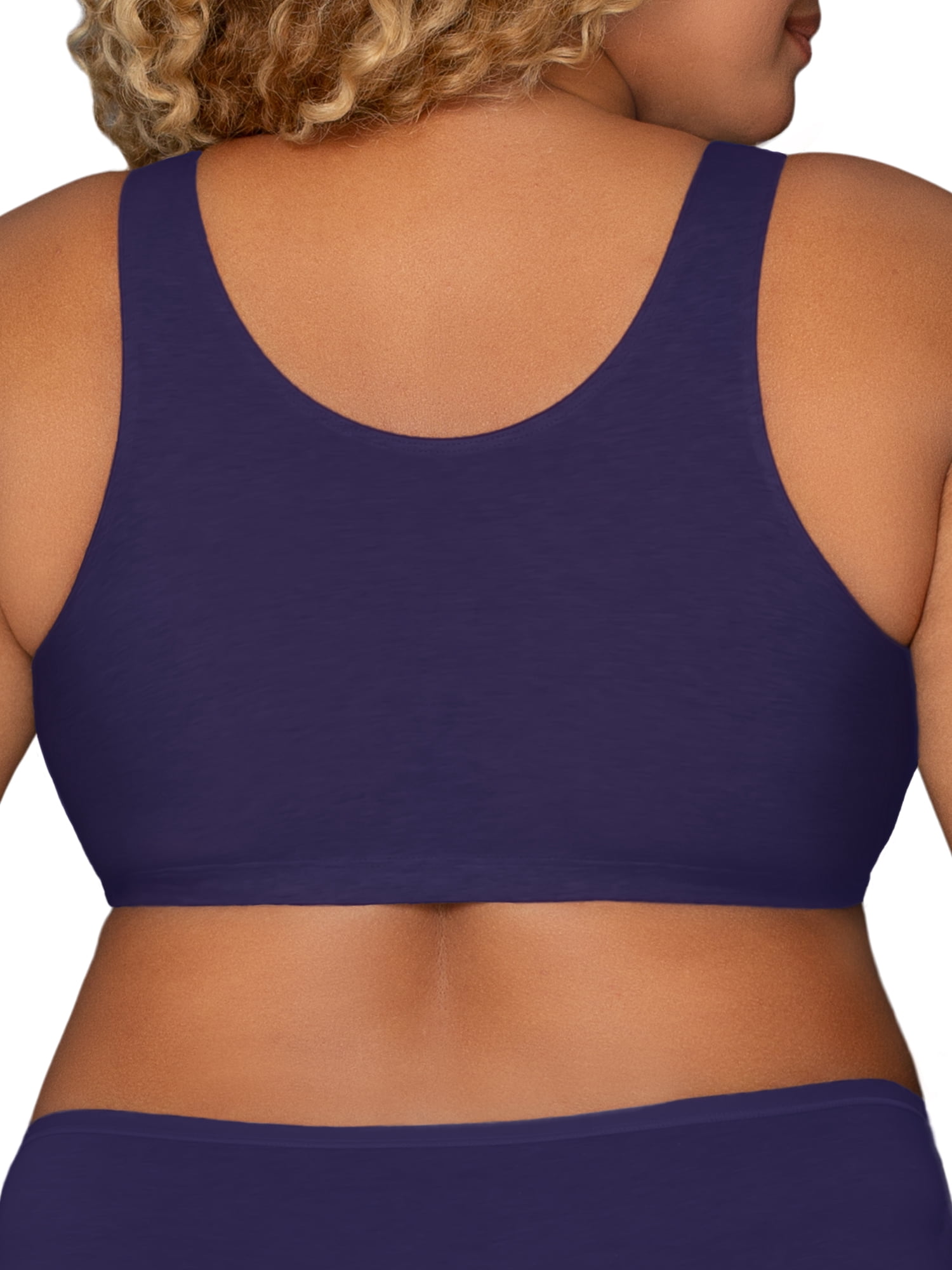 Fruit of the Loom Women's 360° Stretch Full Coverage Comfort Bras, 4-Pack, 9012MJ