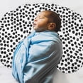 thumbnail image 3 of EeaseMX Fundas de almohada de lactancia multifuncionales con forma de U para maternidad, lactancia materna, recién nacidos y bebés - Lunares negros, 3 of 8