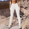 thumbnail image 2 of Plus Size Jumpsuit Women Solid Yoga Leggings Ribbed High Waist Exercise Workout Casual Pants for Active, 2 of 4