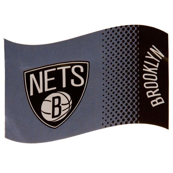 Brooklyn Nets Fade Design Flag