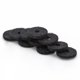 thumbnail image 4 of 50 Uds. Junta de fieltro para correa de guitarra, cojines para cinturón de guitarra eléctrica (negro), 4 of 5