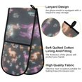 thumbnail image 2 of Yayeee Double Oven Mitt Kitchen Heat Resistant Baking 35" x7" Quilted Glove, Neon Llamas Pattern, 2 of 6