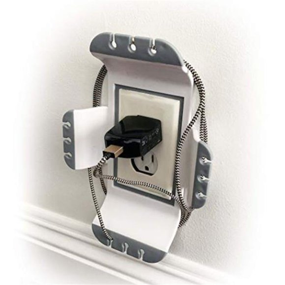 Ideaworks Cable Wall Outlet Organizer