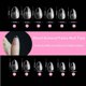 thumbnail image 4 of 552 Pieces American Capsule Almond Nail, 12 Sizes Clear Matte Xs Short Nail Tips Transparent False Nail Kit, American Nail Set Press On Nails For Diy, 4 of 5