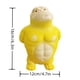 thumbnail image 3 of Chimpancé arrogante Mono amarillo adorable Juguete animal Juguete antiestrés para cumpleaños, 3 of 8