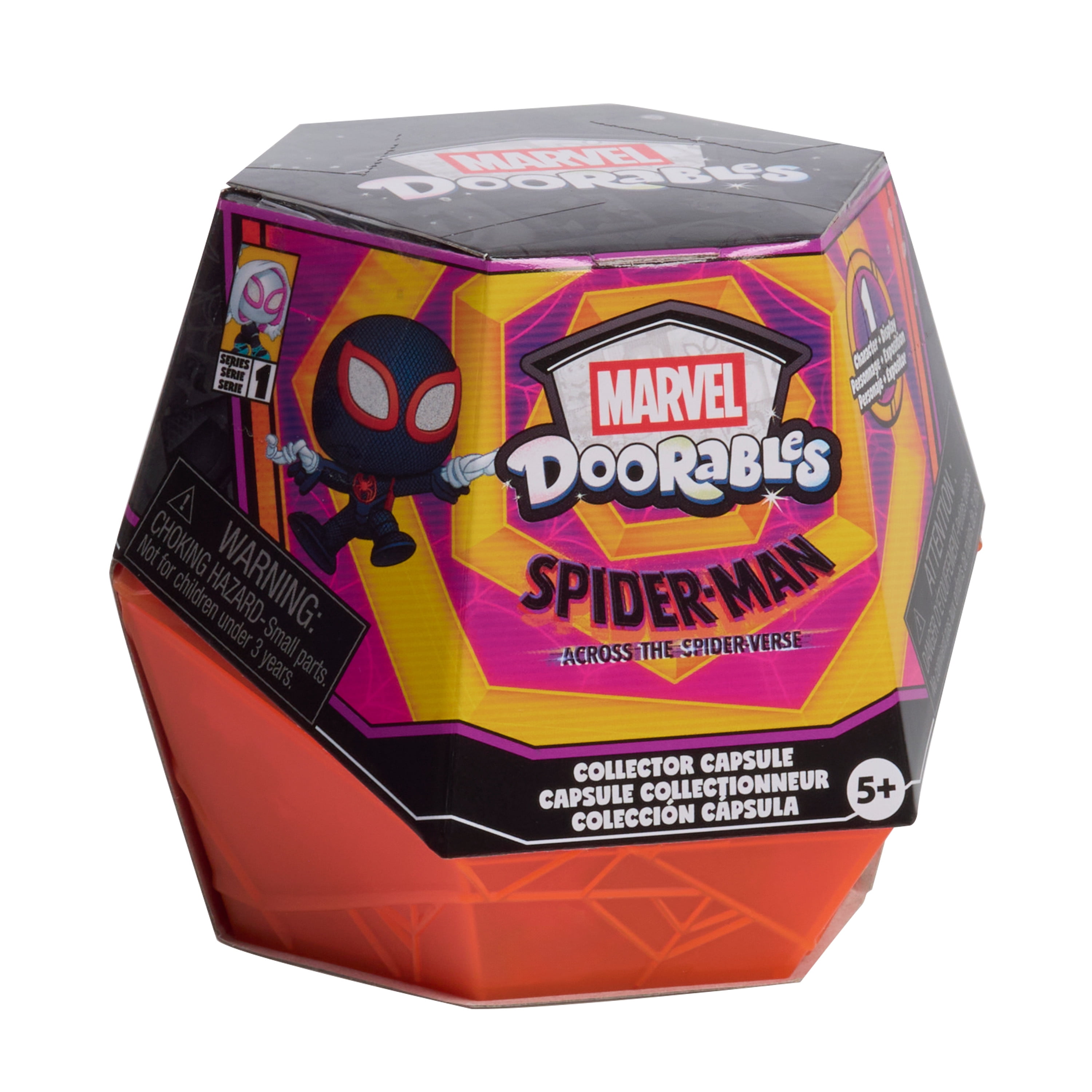 Marvel Doorables Spider-Verse Collector Capsule, Collectible Toy Figures, Boys and Girls Ages 5 Up
