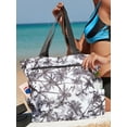 thumbnail image 2 of FUTATA Women's Beach Bag Casual Printed Large Capacity Tote Bag For All Ages Oxford Tote Bag With Zipper Suitable For Beach, Travel, Pool, Gym, 2 of 4