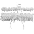 thumbnail image 1 of Wedding Bridal Legs Garter Set Bridal Garters Lace Belt White, 1 of 5