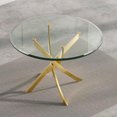 thumbnail image 4 of Heavenly Collection Star Dining Table with Tempered Glass 36", 4 of 6