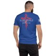 thumbnail image 2 of ZECHARIAH 4:6 Fitted men T-shirt (Royal Blue, L), 2 of 6