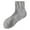 Grey, variant on Men's Cushioned Athletic Ankle Socks with Honeycomb Grip and Cushion Sole Breathable Sports Socks for Basketball Running and Daily Training Dark Gray,One Size