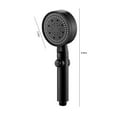 thumbnail image 3 of Bathroom Shower Head Replacement Five Speed Pressurized Rain Style Showerhead Set, 3 of 6