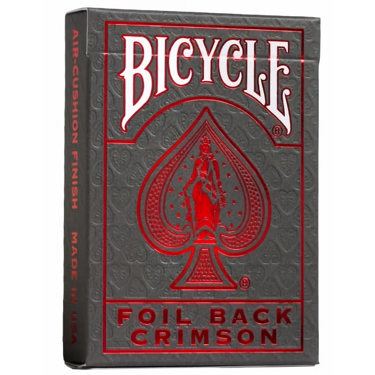 Bicycle Metalluxe Red Playing Cards - Walmart.com