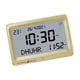 thumbnail image 5 of Reloj despertador Azan, reloj de oración musulmán islámico, calendario decorativo con 8 sonidos de oración. Pantalla blanca dorada, 5 of 9
