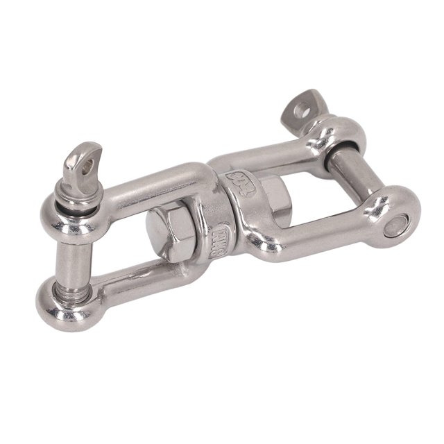 Grillete de Mordaza Doble Conector de Anclaje de Mordaza Universal a Prueba de Herrumbre de Acero Inoxidable 304 para Conexión de Elevación de Hardware ANGGREK Otros