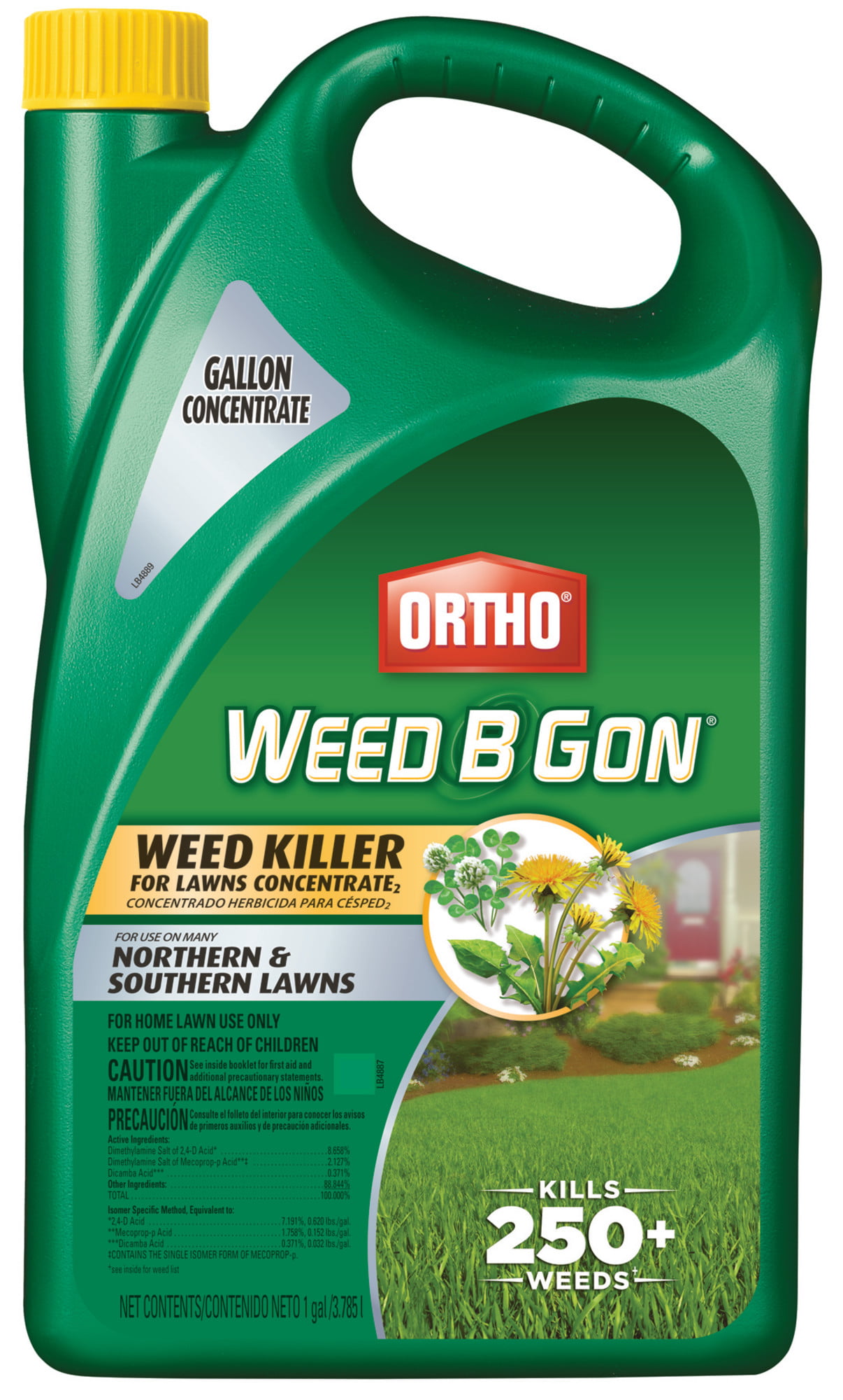 Ortho Weed B Gon Weed Killer for Lawns Concentrate2, 1 gal. - Walmart ...