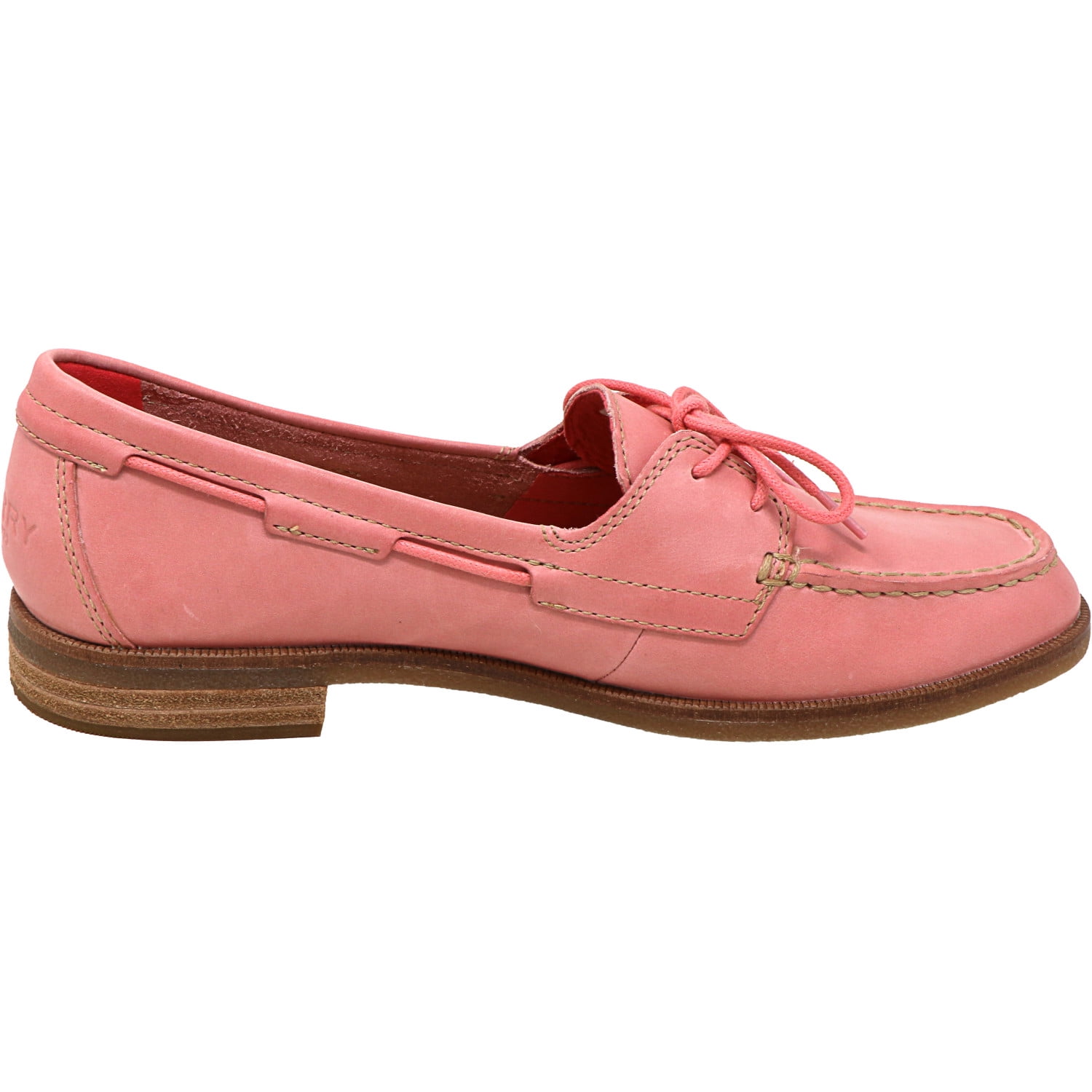 sperry leather flats