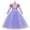 Purple, variant on Rapunzel Princess Dress for Girls Halloween Costume Birthday Dress Up