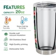 thumbnail image 4 of Taza de viaje Oasisdream, vaso de 600 ml con estampado de perros, 4 of 6