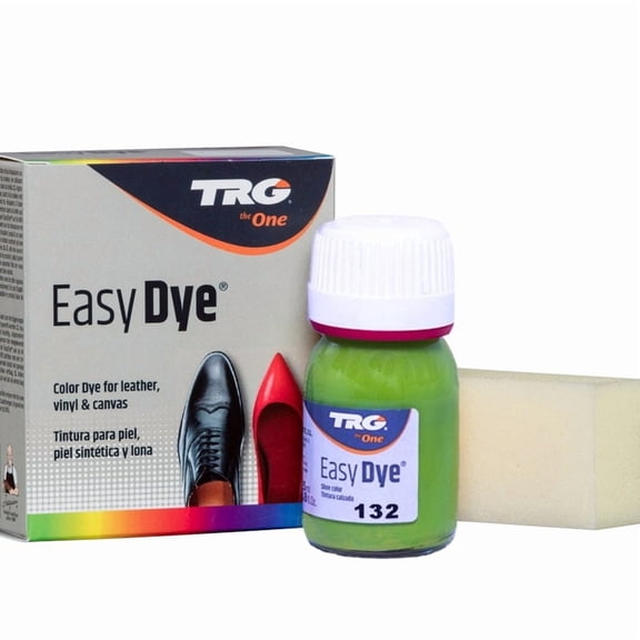 TRG Green Island Color Dye - best leather dye, makes it easy to either restore the color of your shoes, handbags or other leather goods or to change the color
