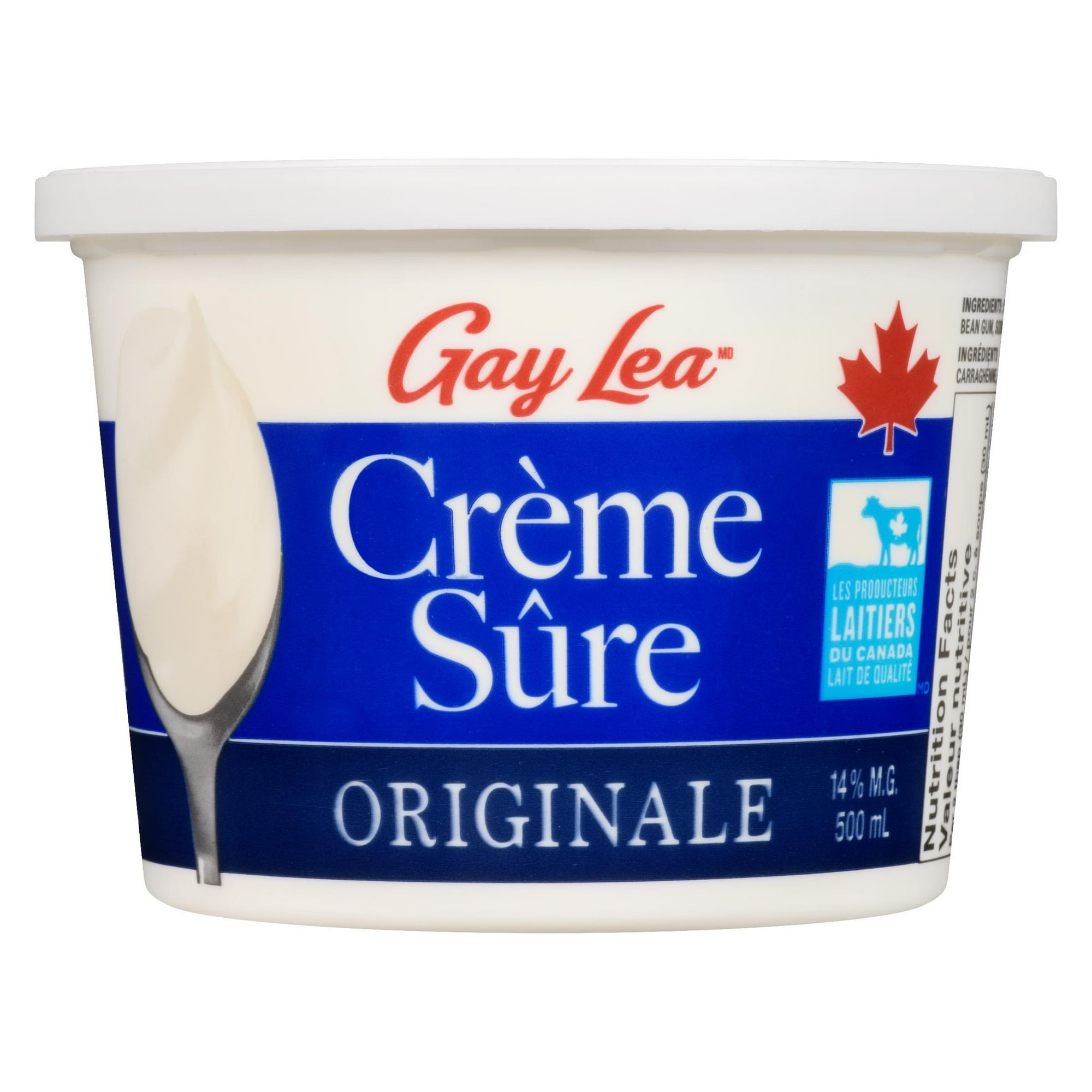 Gay Lea Foods Gay Lea Sour Cream 14% M.F., 500 mL