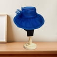 thumbnail image 6 of Hats, Tea Party Hat Derby Caps Sun Hat Dress Cap Headwear Women Fascinator Hat for Fancy Dress Props Decorations, 6 of 8