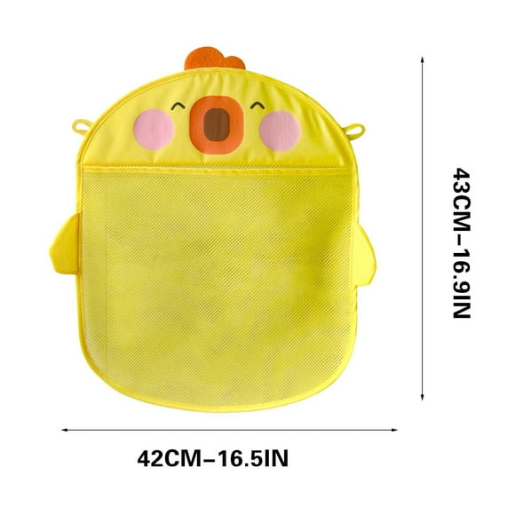 Bath Toy Storage Toy Storage Bag Cute Bath Storage Mesh Bag Bathroom with Suction Cup Drying Hanging Bag Small Mesh Bags,Small Bathroom Storage,Storage for Toys