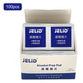 thumbnail image 1 of Lingettes Humides Jetables 100 Pcs 6x6cm Portables pour Nettoyage Extérieur, 1 of 8